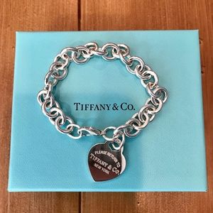 Return to Tiffany Silver Charm Bracelet